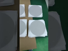 128 mm Diameter Titanium Fiber Felt met o.2um Platinum Plating aan beide zijden